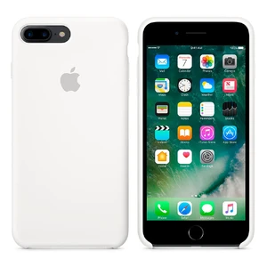 Силиконовый чехол Apple Silicone Case White (MMQT2) для iPhone 7 Plus | 8 Plus - Фото 2