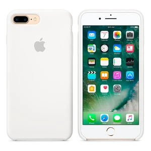 Силиконовый чехол Apple Silicone Case White (MMQT2) для iPhone 7 Plus | 8 Plus - Фото 3