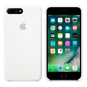Силиконовый чехол Apple Silicone Case White (MMQT2) для iPhone 7 Plus | 8 Plus - Фото 4