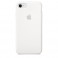 Силиконовый чехол Apple Silicone Case White (MQGL2) для iPhone SE 3 | SE 2 | 8 | 7 MQGL2 - Фото 1