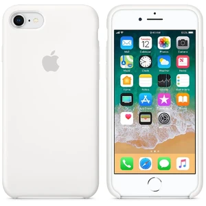 Силіконовий чохол Apple Silicone Case White (MQGL2) для iPhone SE 3 | SE 2 | 8 | 7 - Фото 3
