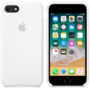 Силіконовий чохол Apple Silicone Case White (MQGL2) для iPhone SE 3 | SE 2 | 8 | 7 - Фото 4