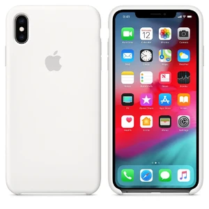 Силіконовий чохол Apple Silicone Case White (MRWF2) для iPhone XS Max - Фото 4