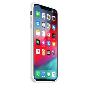 Силіконовий чохол Apple Silicone Case White (MRWF2) для iPhone XS Max - Фото 5