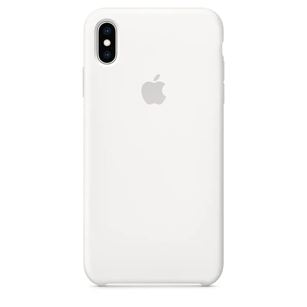 Силиконовый чехол Apple Silicone Case White (MRW82) для iPhone XS | X в Николаеве