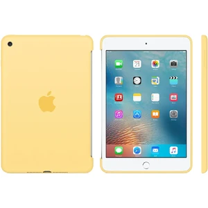 Силиконовый чехол Apple Silicone Case Yellow (MM3Q2) для iPad mini 4 - Фото 6