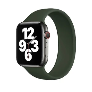 Силіконовий монобраслет Apple Solo Loop Cyprus Green для Apple Watch Ultra 49mm | 45mm | 44mm | 42mm (MYWR2) Розмір 12 MYWR2 - Фото 1