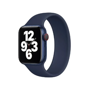 Силіконовий монобраслет Apple Solo Loop Deep Navy для Apple Watch 41mm | 40mm | 38mm (MYPN2) Розмір 5 MYPN2 - Фото 1