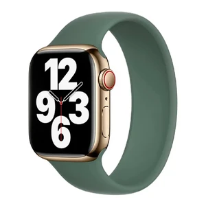 Силиконовый монобраслет Apple Solo Loop Eucalyptus (MN353) для Apple Watch 41mm | 40мм | 38mm Размер 4 MN353 - Фото 1