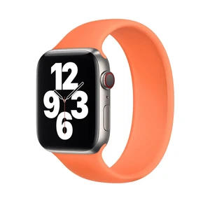 Силіконовий монобраслет Apple Solo Loop Kumquat для Apple Watch 41mm | 40mm | 38mm (MYQH2) Розмір 4 MYQH2 - Фото 1