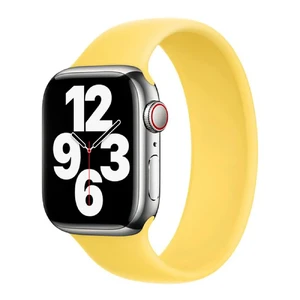Силіконовий монобраслет Apple Solo Loop Lemon Zest (MN2M3) для Apple Watch 41mm | 40мм | 38mm Розмір 6 MN2M3 - Фото 1