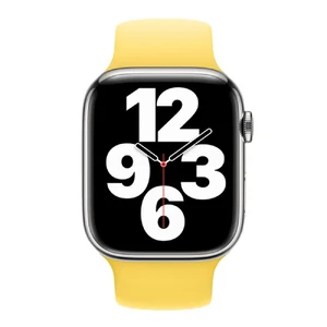 Силиконовый монобраслет Apple Solo Loop Lemon Zest (MN3U3) для Apple Watch Ultra 49mm | 45mm | 44mm | 42mm Размер 4 - Фото 2