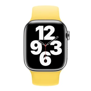 Силіконовий монобраслет Apple Solo Loop Lemon Zest (MN2N3) для Apple Watch 41mm | 40мм | 38mm Розмір 7 - Фото 2