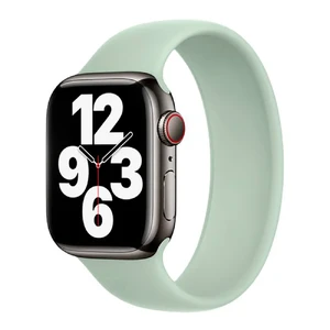 Силіконовий монобраслет Apple Solo Loop Mineral Green (MN2W3) для Apple Watch 41mm | 40мм | 38mm Розмір 5 MN2W3 - Фото 1