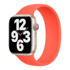 Силиконовый монобраслет Apple Solo Loop Nectarine (MN533) для Apple Watch Ultra 49mm | 45mm | 44mm | 42mm Размер 4 MN533 - Фото 1