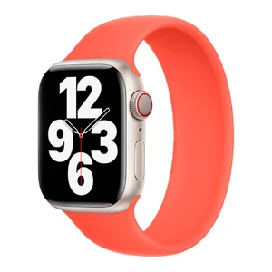 Силиконовый монобраслет Apple Solo Loop Nectarine (MN3J3) для Apple Watch 41mm | 40mm | 38mm Размер 5 MN3J3 - Фото 1