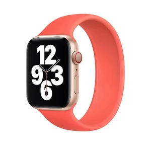 Силиконовый монобраслет Apple Solo Loop Pink Citrus для Apple Watch Ultra 49mm | 45mm | 44mm | 42mm (MYTY2) Размер 7 MYTY2 - Фото 1