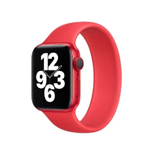 Силіконовий монобраслет Apple Solo Loop (PRODUCT) Red для Apple Watch 41mm | 40mm | 38mm (MYP62) Розмір 8 MYP62 - Фото 1