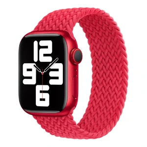 Ремешок Apple Braided Solo Loop (PRODUCT)RED (MPCG3) для Apple Watch Ultra 49mm | 45mm | 44mm | 42mm Размер 9 MPCG3 - Фото 1