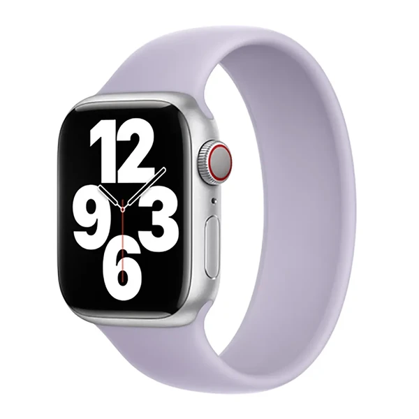 Силіконовий монобраслет Apple Solo Loop Purple Fog для Apple Watch Ultra 49mm 45mm | 44mm | 42mm (MQWR3) Розмір 8 у Вінниці