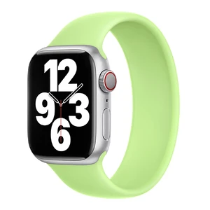 Силиконовый монобраслет Apple Solo Loop Sprout Green для Apple Watch Ultra 49mm | 45mm | 44mm | 42mm (MQX53) Размер 8 MQX53 - Фото 1