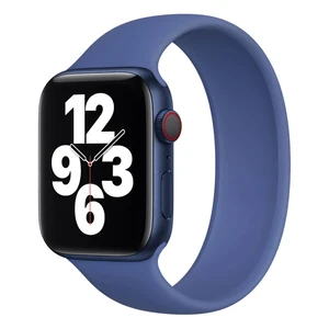 Силіконовий монобраслет Apple Solo Loop Tomales Blue для Apple Watch Ultra 49mm | 45mm | 44mm | 42mm (MJHV3) Розмір 12 MJHV3 - Фото 1