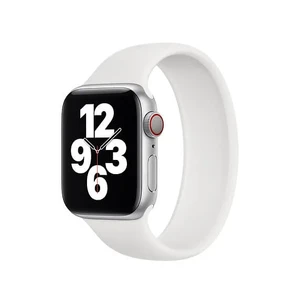 Силіконовий монобраслет Apple Solo Loop White для Apple Watch 41mm | 40mm | 38mm (MYNN2) Розмір 2 MYNN2 - Фото 1