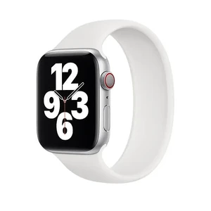Силиконовый монобраслет Apple Solo Loop White для Apple Watch Ultra 49mm | 45mm | 44mm | 42mm (MYTF2) Размер 9 MYTF2 - Фото 1