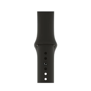 Ремешок Apple Sport Band Black (MTP62) для Apple Watch 41mm | 40mm | 38mm - Фото 3
