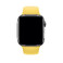 Ремешок Apple Sport Band S/M & M/L Canary Yellow (MV6E2) для Apple Watch 44mm/42mm SE/6/5/4/3/2/1 - Фото 2
