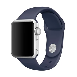 Ремешок Apple 41mm | 40mm | 38mm Midnight Blue Sport Band S | M&M | L (MLKX2) для Apple Watch MLKX2 - Фото 1