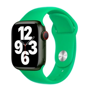 Ремінець Apple Sport Band S | M і M | L Bright Green (MN2F3) для Apple Watch 45mm 44mm | 42mm Series MN2F3 - Фото 1