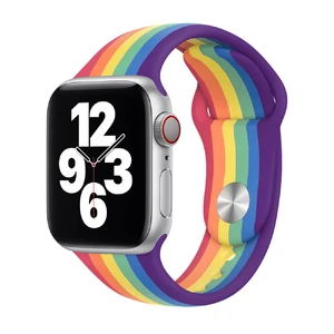 Ремінець Apple Sport Band S | M & M | L Pride (MY1X2) для Apple Watch 41mm | 40mm | 38mm Series MY1X2 - Фото 1