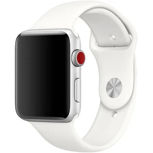 Ремешок Apple Ultra 49mm | 45mm | 44mm | 42mm Soft White Sport Band S | M&M | L (MR282) для Apple Watch MR282 - Фото 1