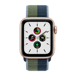 Ремешок Apple Sport Loop Abyss Blue | Moss Green (ML2Q3) для Apple Watch 41mm | 40mm | 38mm Series - Фото 2