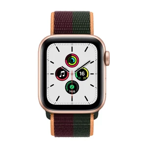 Ремешок Apple Sport Loop Dark Cherry | Forest Green (ML2R3) для Apple Watch 41mm | 40mm | 38mm Series - Фото 2