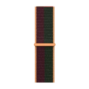 Ремешок Apple Sport Loop Dark Cherry | Forest Green (ML2R3) для Apple Watch 41mm | 40mm | 38mm Series - Фото 3