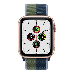 Ремешок Apple Sport Loop Abyss Blue | Moss Green (ML313) для Apple Watch Ultra 49mm | 45mm | 44mm | 42mm Series - Фото 2
