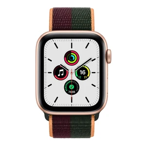 Ремешок Apple Sport Loop Dark Cherry | Forest Green (ML323) для Apple Watch Ultra 49mm | 45mm | 44mm | 42mm Series - Фото 2