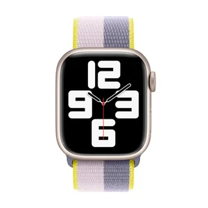 Ремешок Apple Sport Loop Lavender Gray | Light Lilac (MN5J3) для Apple Watch 41mm | 40mm | 38mm - Фото 2