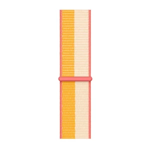 Ремінець Apple Sport Loop Maize | White (ML2Y3) для Apple Watch Ultra 49mm | 45mm | 44mm | 42mm Series - Фото 3