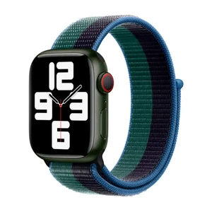 Ремінець Apple Sport Loop Midnight | Eucalyptus (MN5M3) для Apple Watch 41mm 40мм | 38mm Series MN5M3 - Фото 1