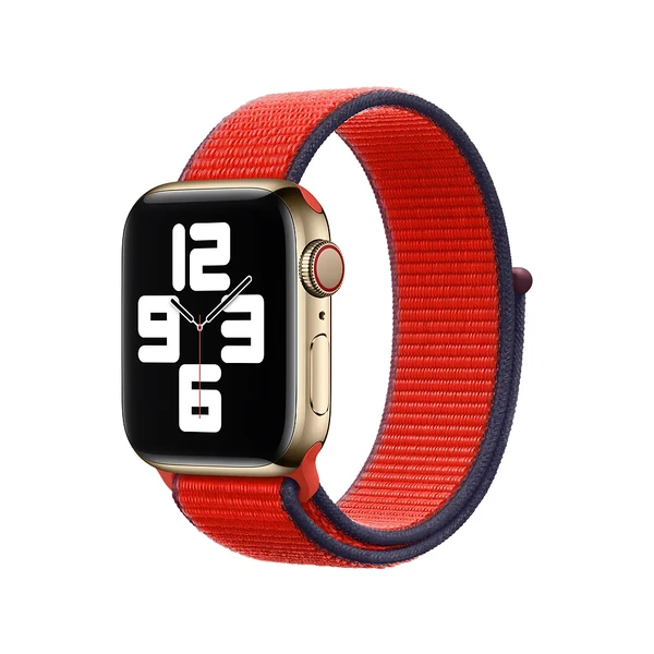 Ремінець Apple Sport Loop (PRODUCT) Red для Apple Watch 42 | 44mm Series  (MG463) у Рівному