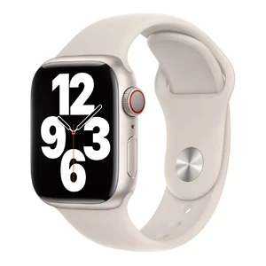 Ремешок Apple Starlight Sport Band (MPLQ3) для Apple Watch 41mm | 40mm | 38mm (S/M) MPLQ3 - Фото 1