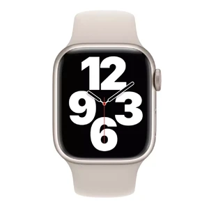 Ремешок Apple Starlight Sport Band (MPLQ3) для Apple Watch 41mm | 40mm | 38mm (S/M) - Фото 2