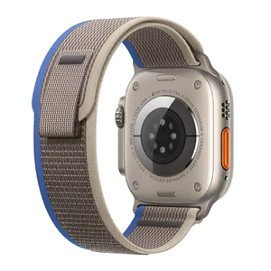 Ремешок Apple Trail Loop Blue/Gray для Apple Watch Ultra Ultra 49mm | 45mm | 44mm | 42mm Размер S/M (MQEJ3) - Фото 2