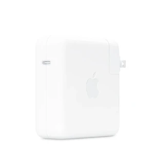 Сетевое зарядное устройство Apple USB-C Power Adapter 96W (MX0J2) для MacBook + EU адаптер - Фото 2