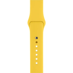 Ремешок Apple 41mm | 40mm | 38mm Yellow Sport Band S | M&M | L (MM7X2) для Apple Watch - Фото 3