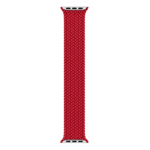 Смарт-часы Apple Watch Series 6 GPS, 40mm Red Aluminum Case with Red Braided Solo Loop (M02C3) - Фото 3