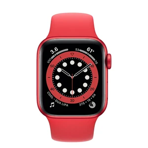 Смарт-часы Apple Watch Series 6 GPS, 40mm (PRODUCT) Red Aluminum Case with Red Sport Band (M00A3UL/A) Официальный UA - Фото 2